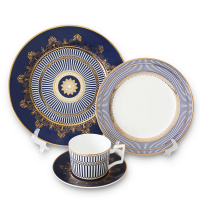 Wholesale New Design Gold Plated Dinnerware Set,Germany Dinner Set Porcelain